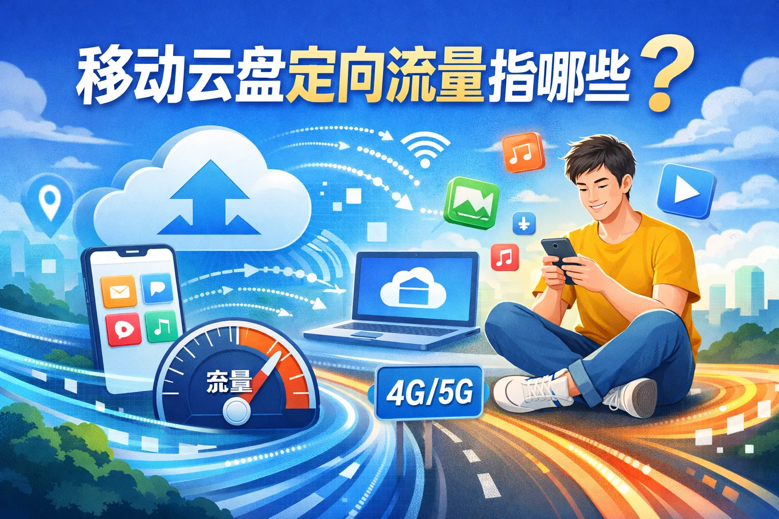 移动云盘定向流量指哪些