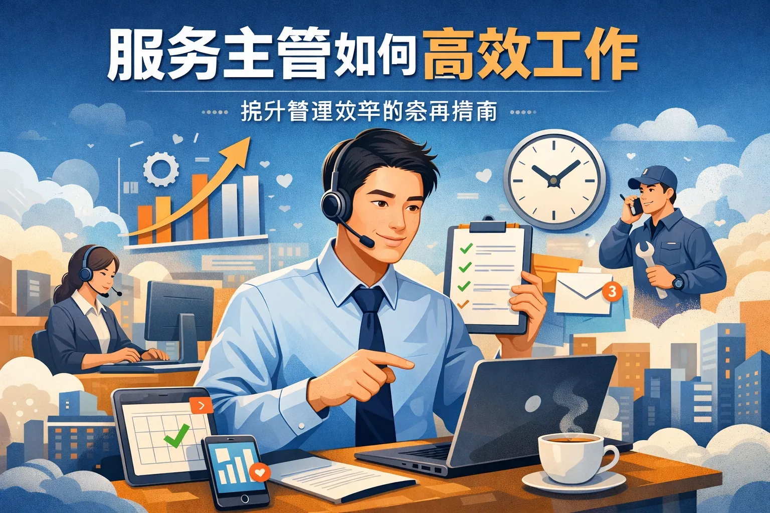 服务主管如何高效工作