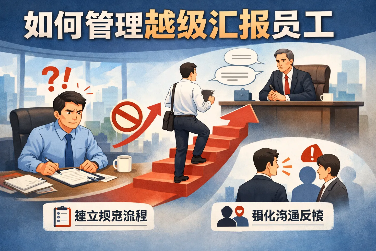 如何管理越级汇报员工
