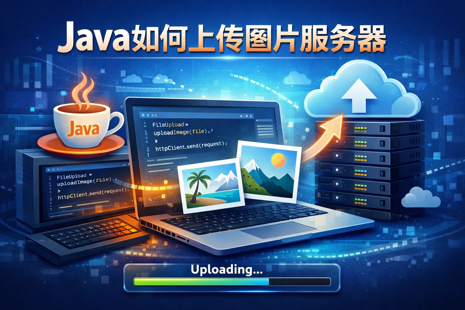 java如何上传图片服务器