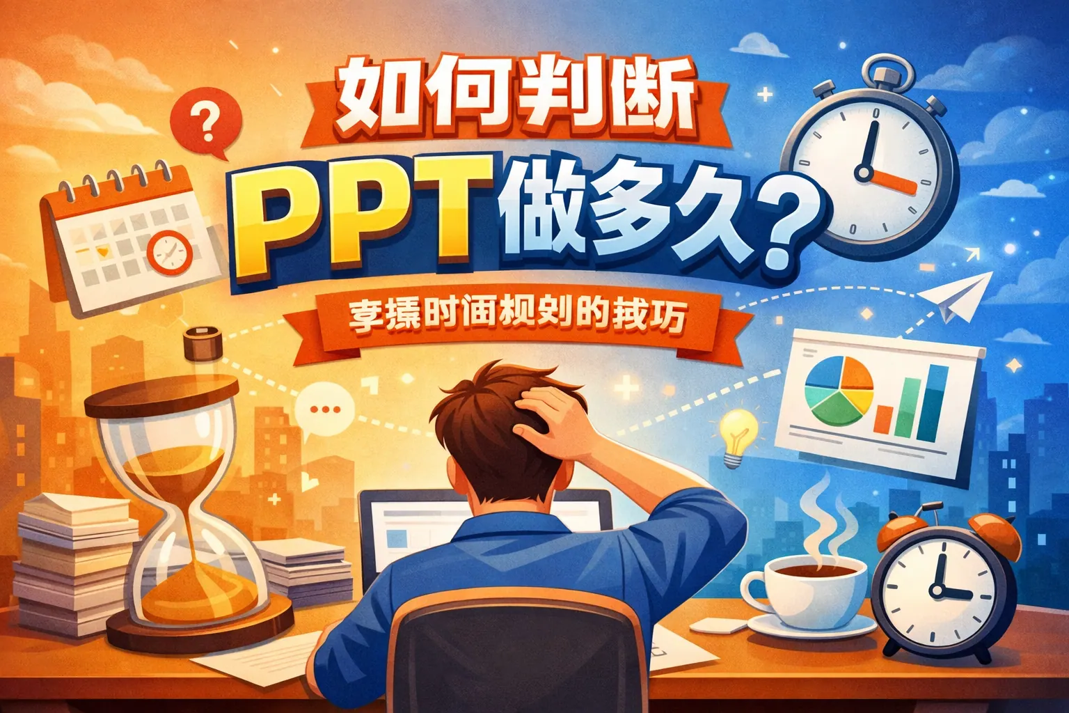 如何判断ppt做多久