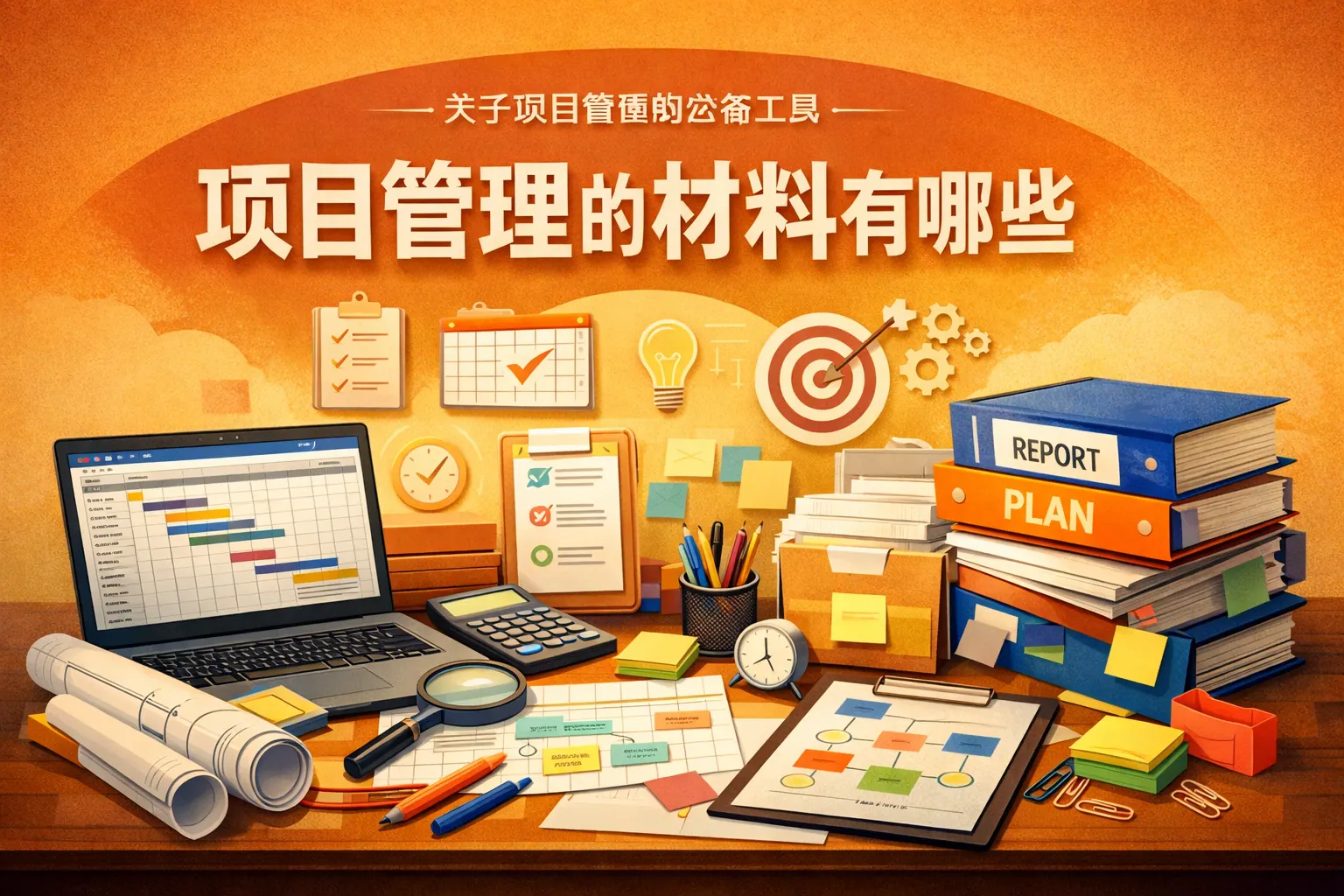 项目管理的材料有哪些