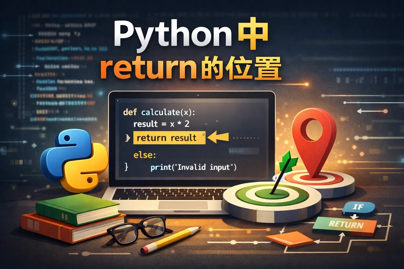 python中return的位置