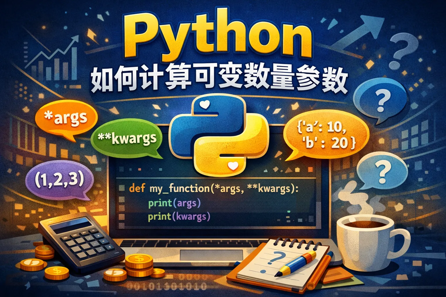 python如何计算可变数量参数