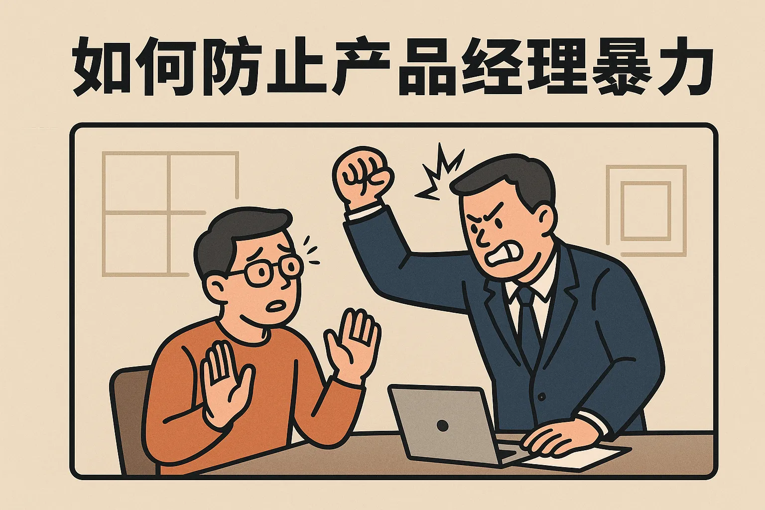 如何防止产品经理暴力