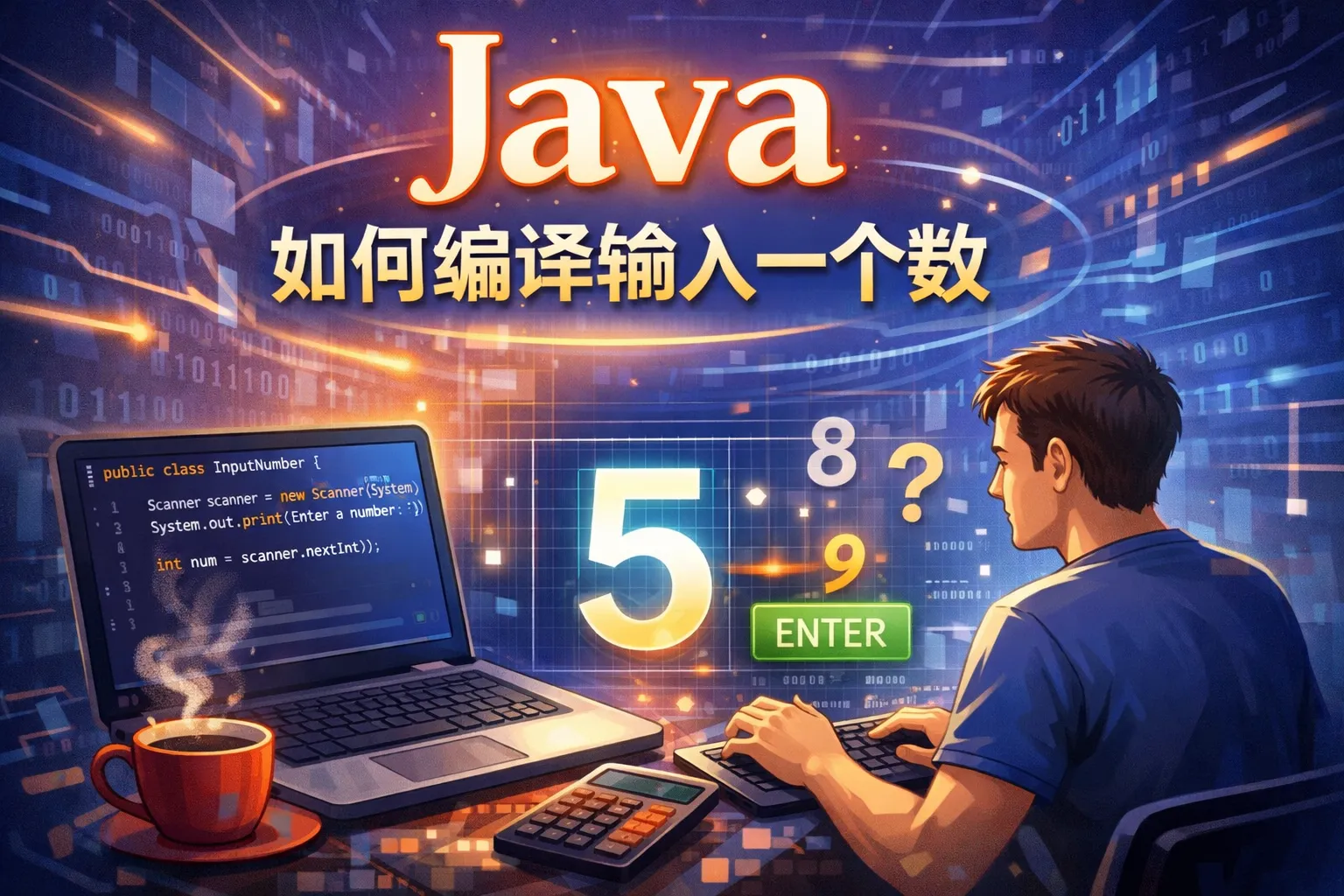 java如何编译输入一个数