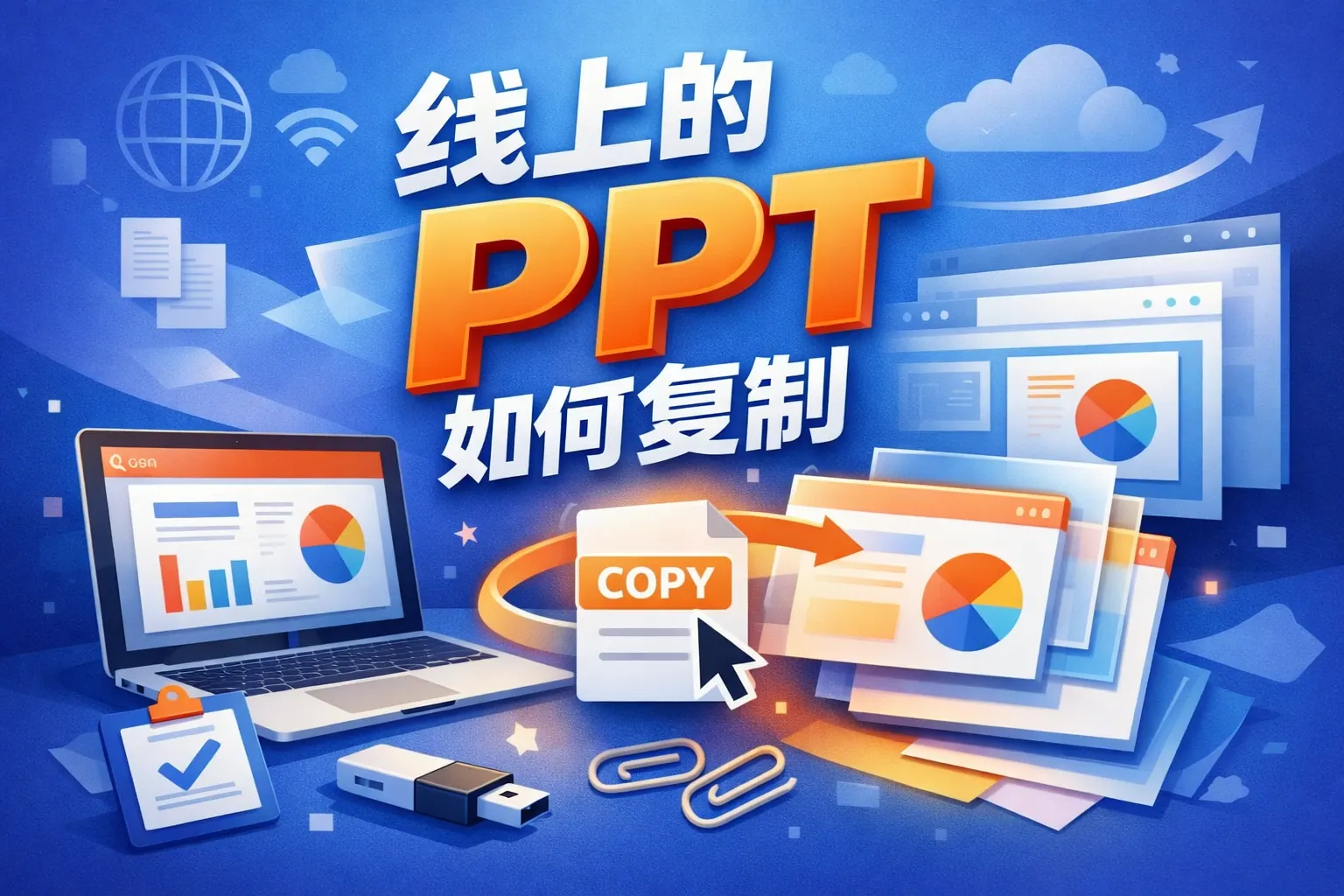 线上的ppt如何复制