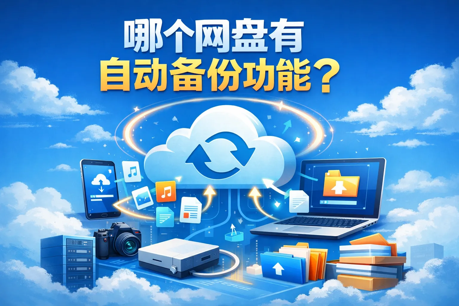 哪个网盘有自动备份工能