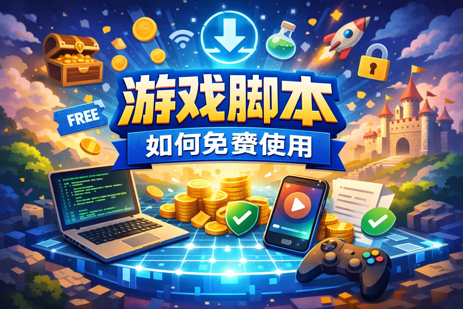 游戏脚本如何免费使用