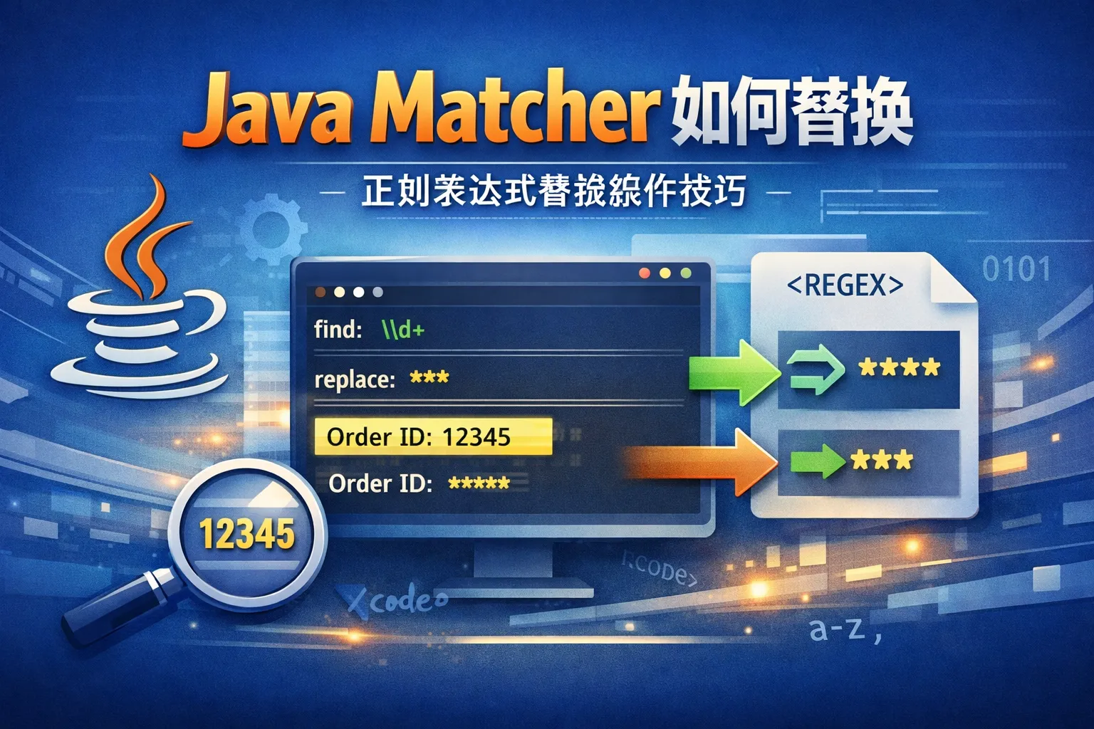 java matcher如何替换