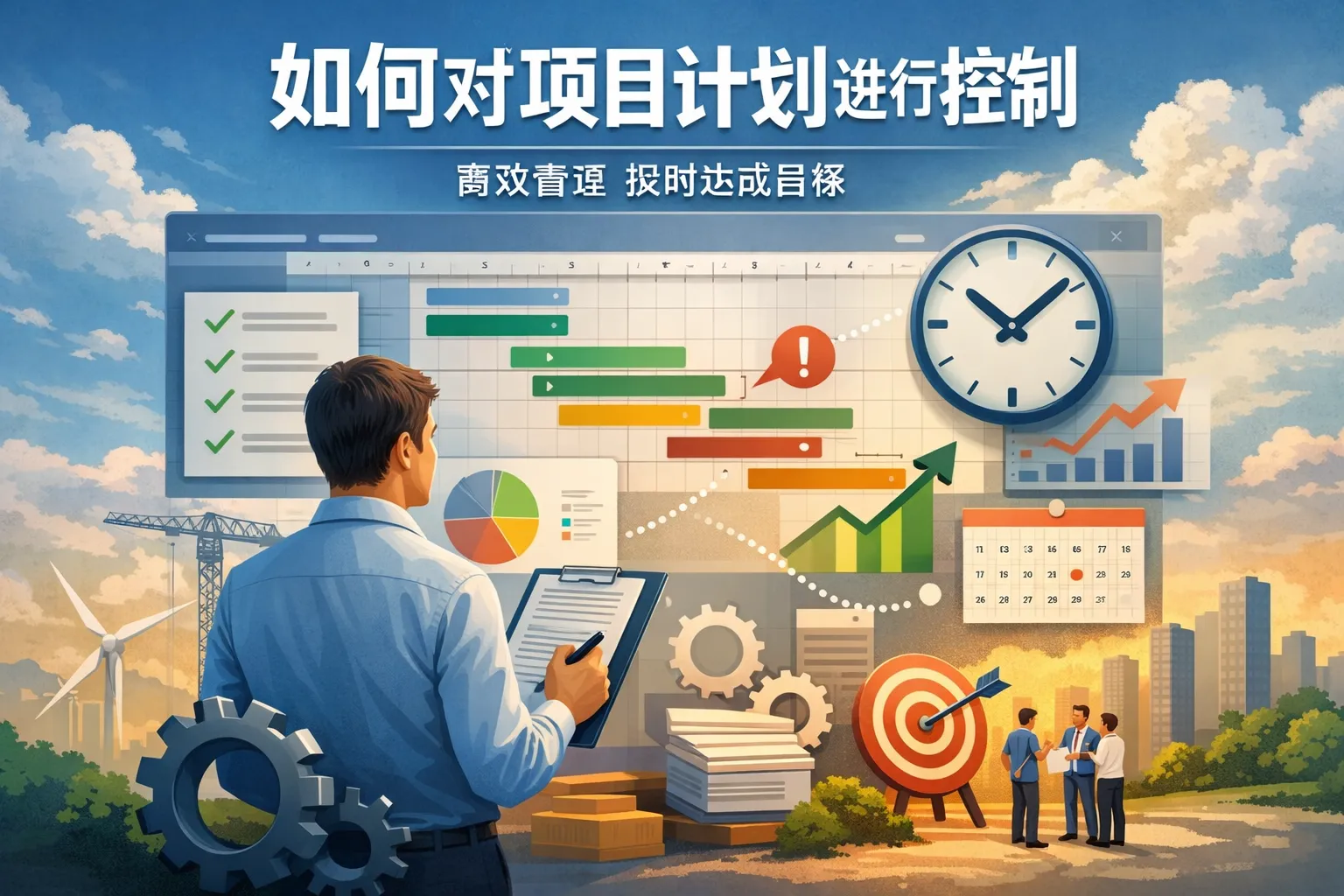 如何对项目计划进行控制