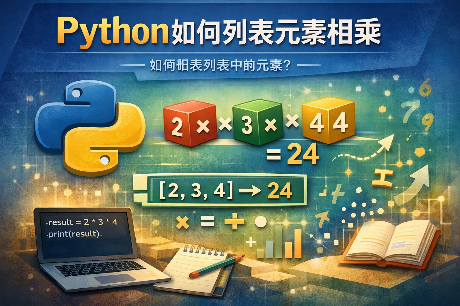python如何列表元素相乘