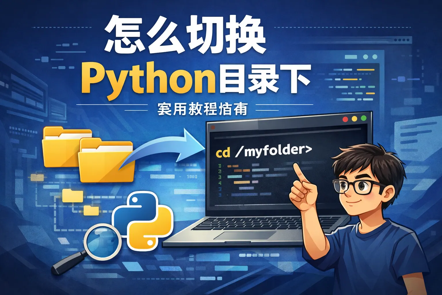 怎么切换python目录下