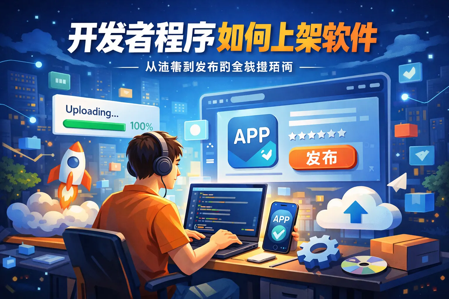 开发者程序如何上架软件