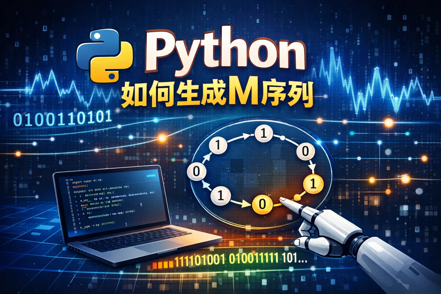 python如何生成m序列