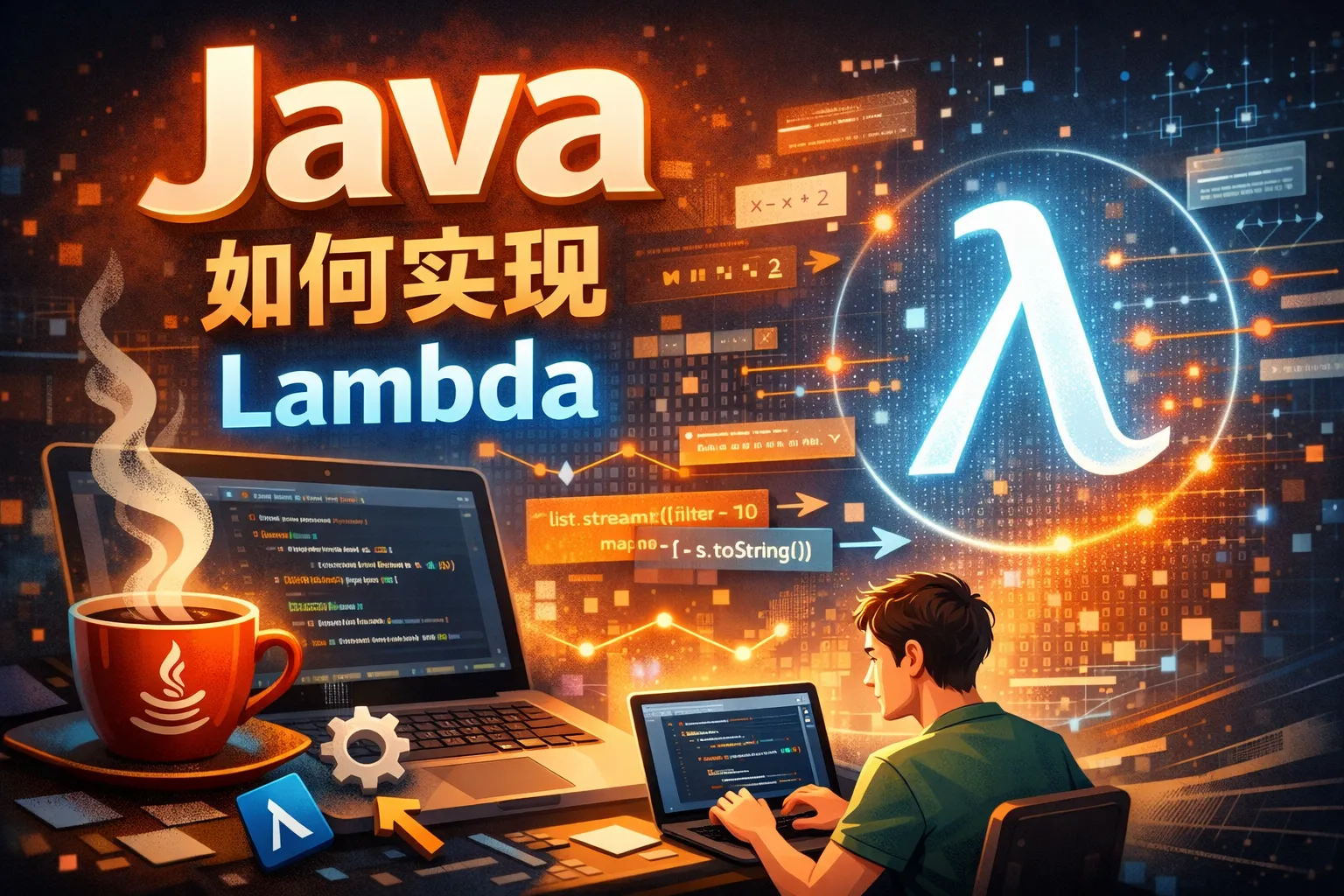 java如何实现lambda
