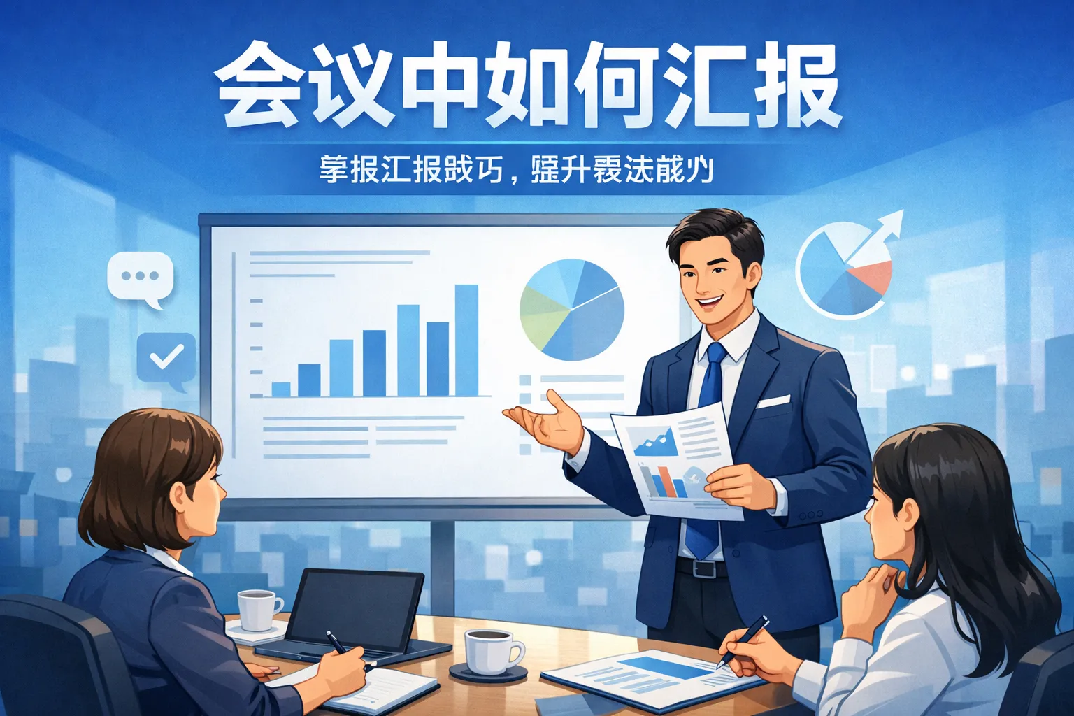 会议中如何汇报