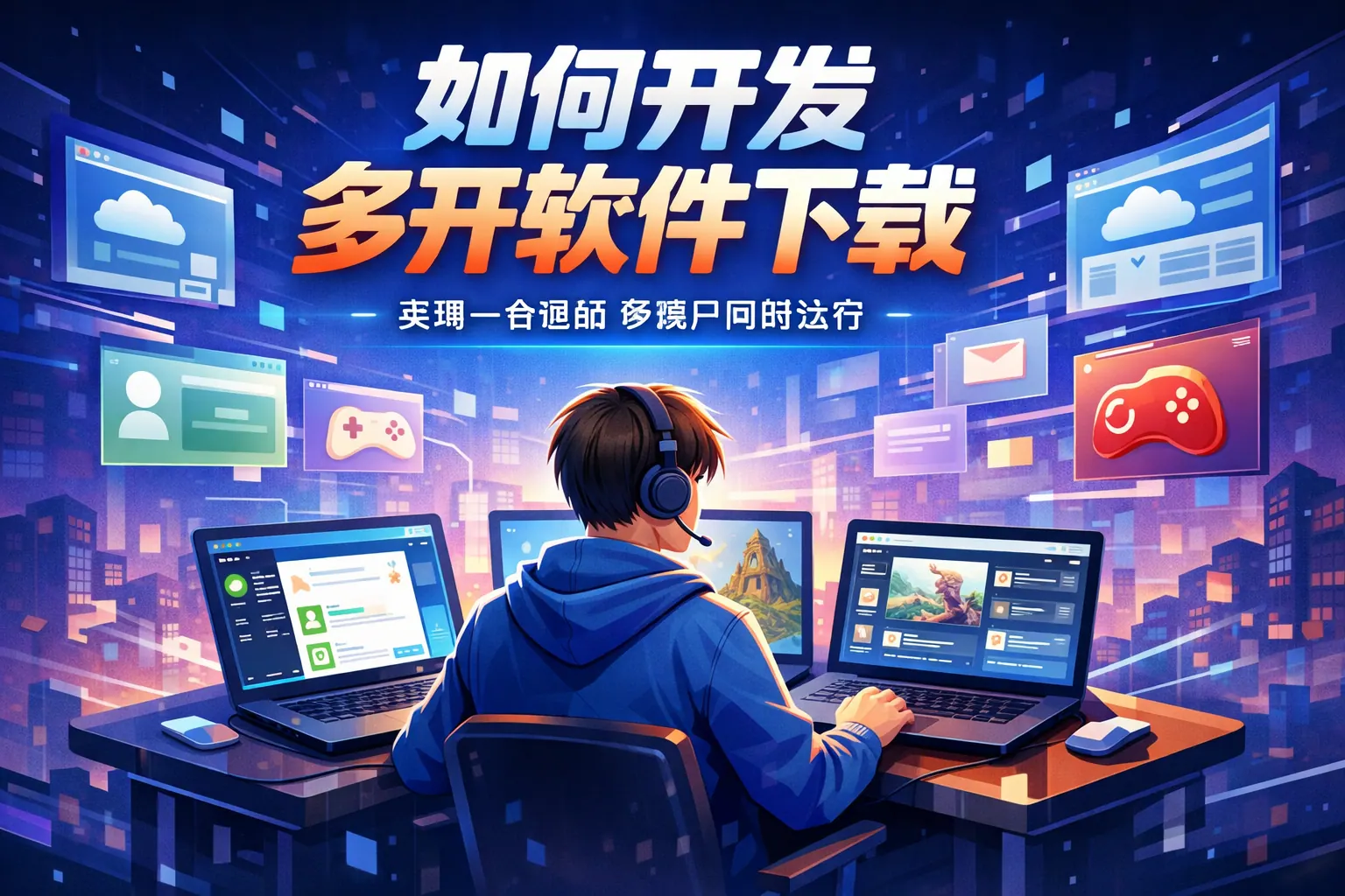 如何开发多开软件下载