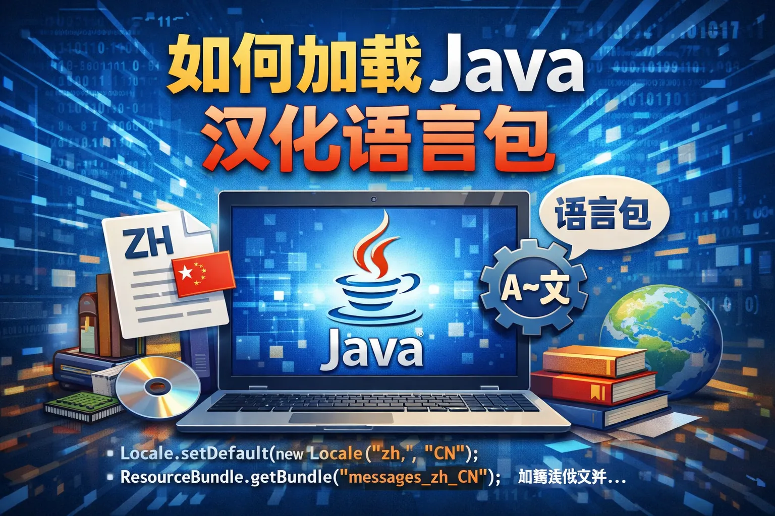 如何加载java汉化语言包