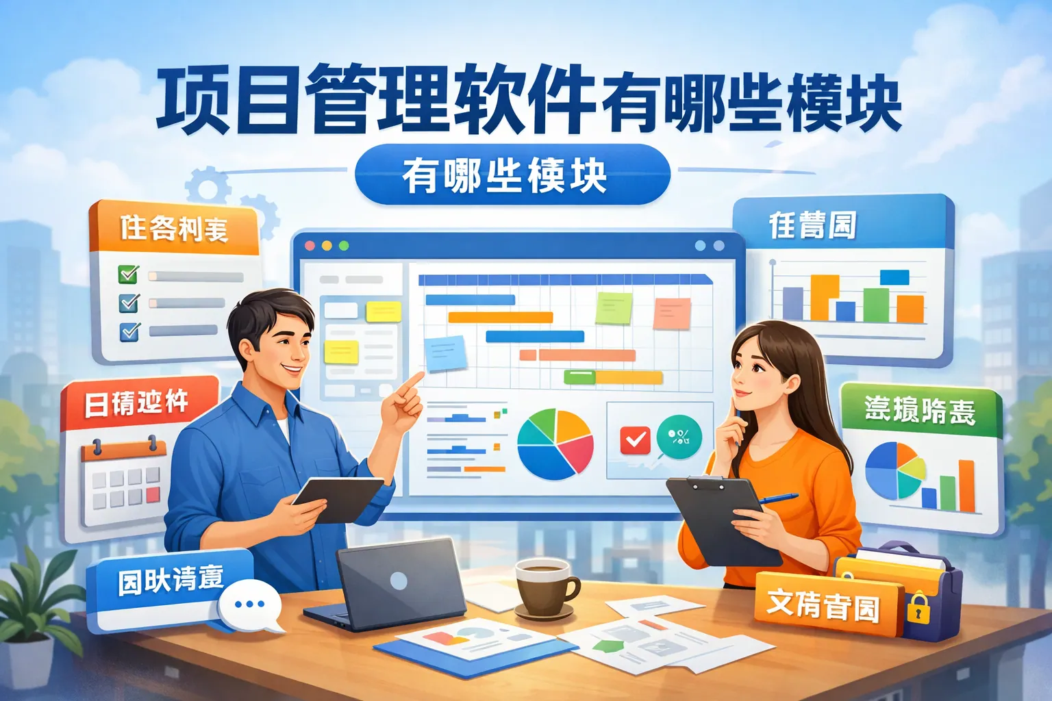 项目管理软件有哪些模块