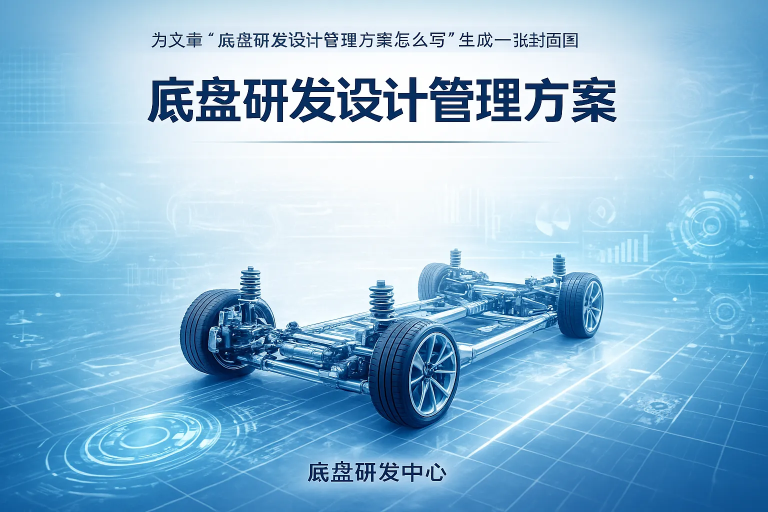 底盘研发设计管理方案怎么写