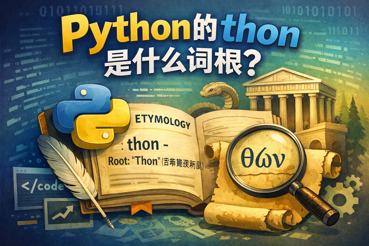 python的thon是什词根