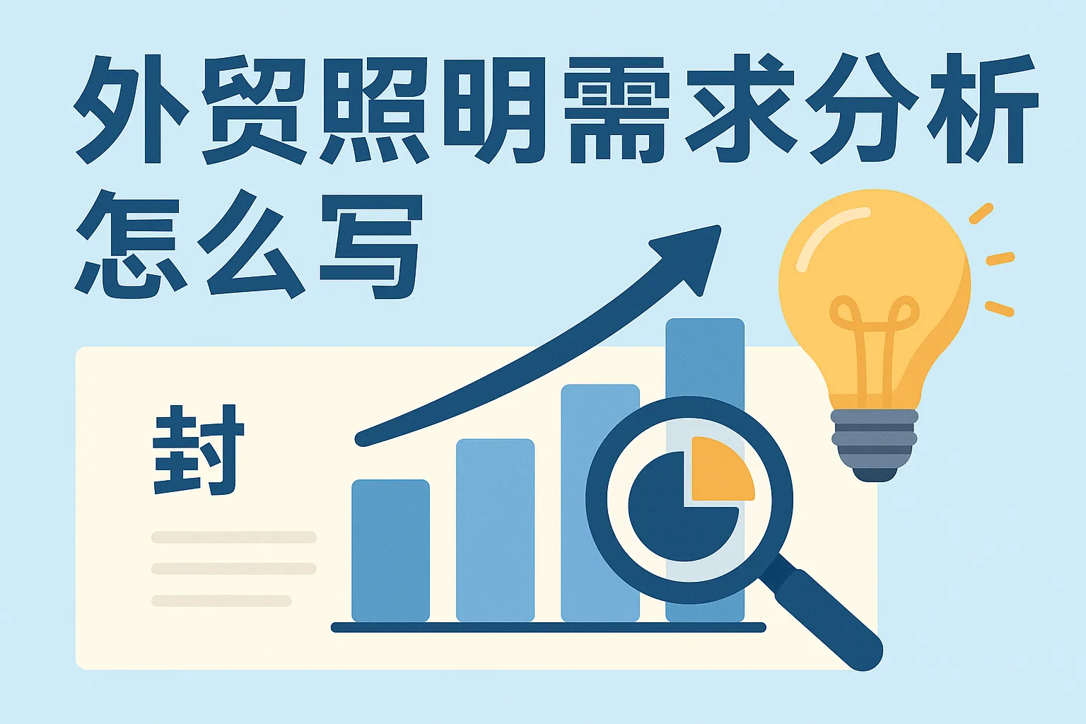 外贸照明需求分析怎么写