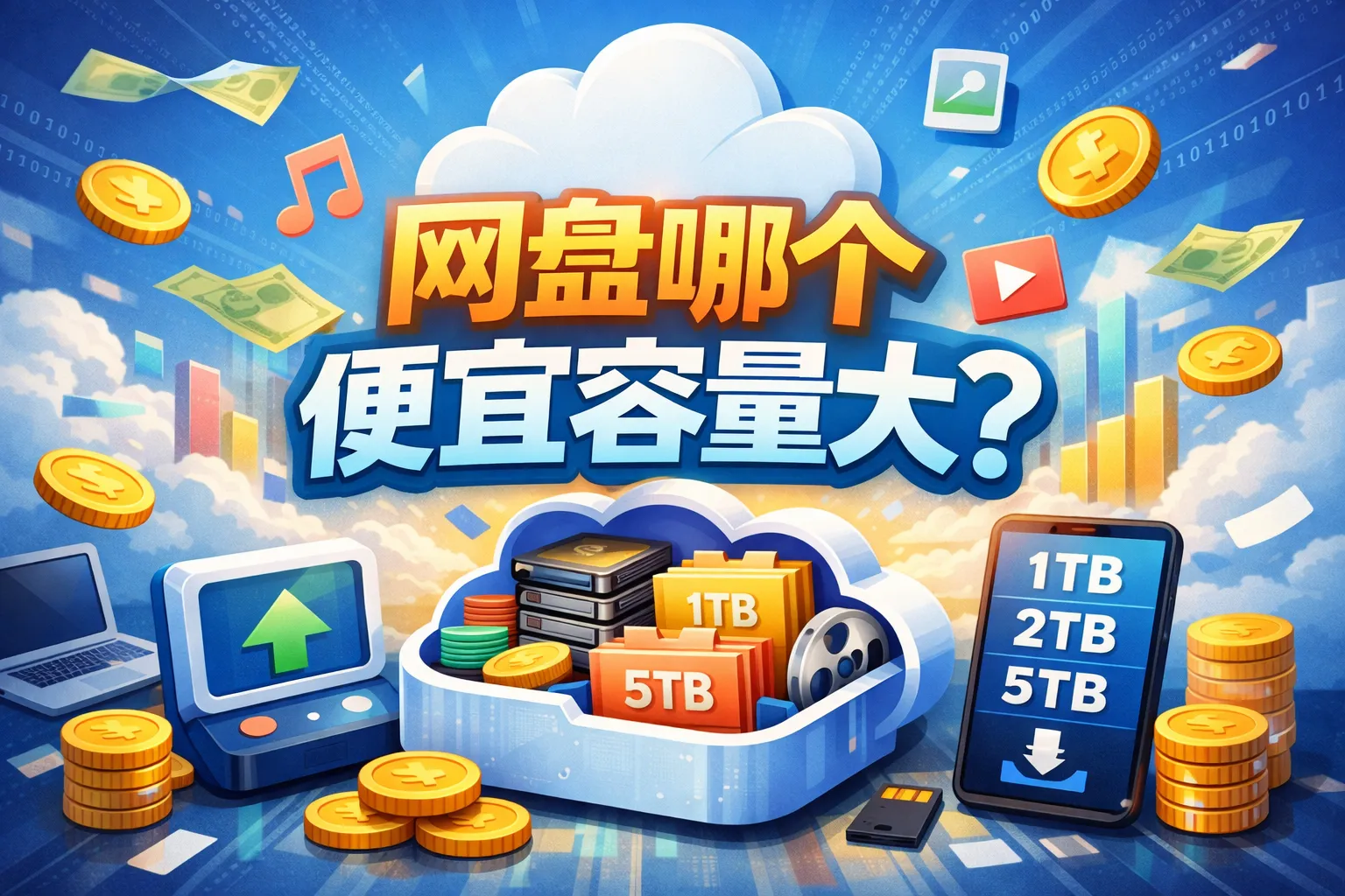 网盘哪个便宜容量大