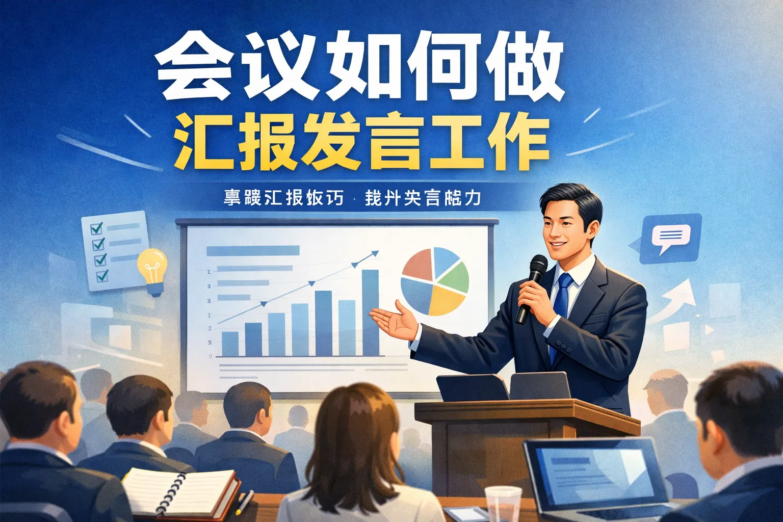 会议如何做汇报发言工作