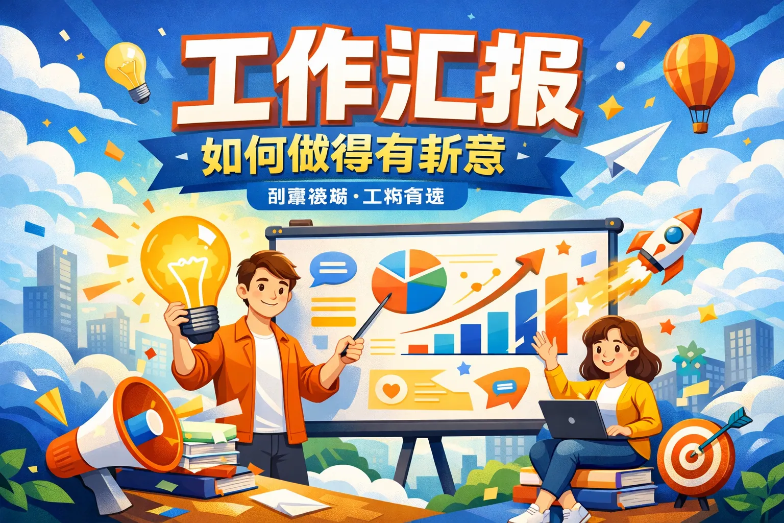 工作汇报如何做得有新意