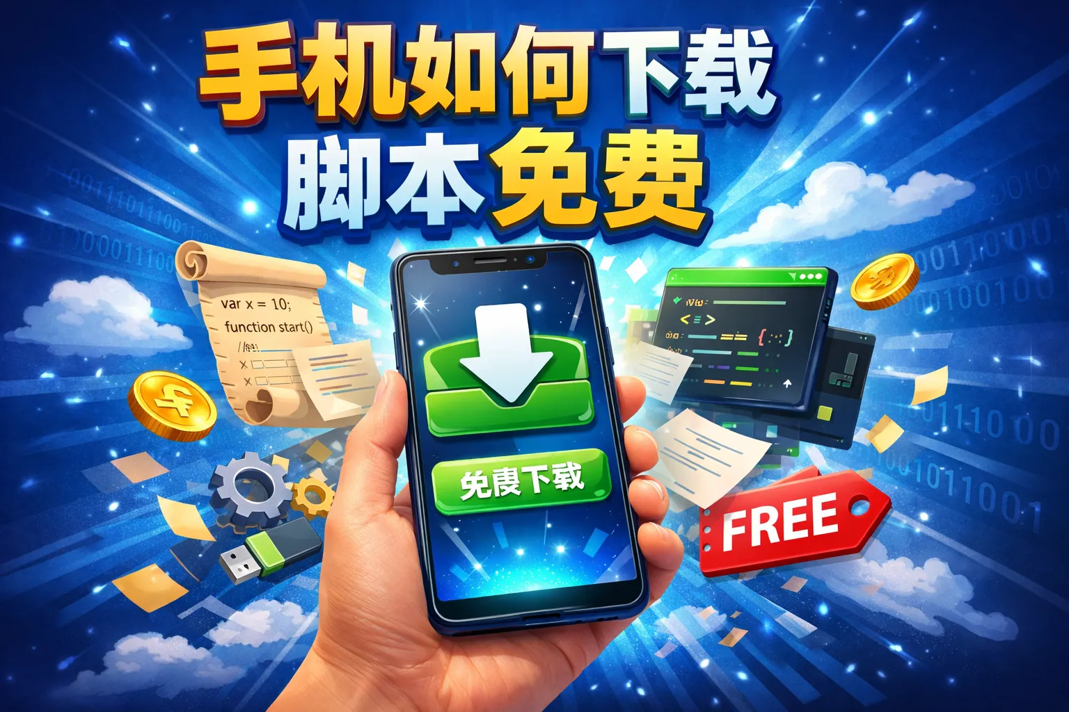 手机如何下载脚本免费