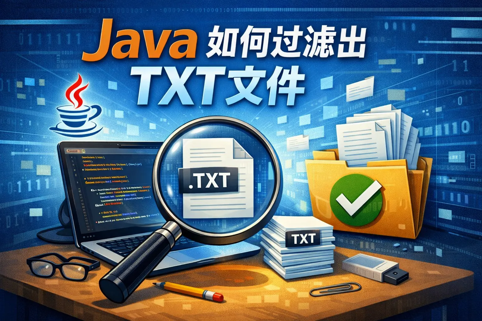 java如何过滤出txt文件