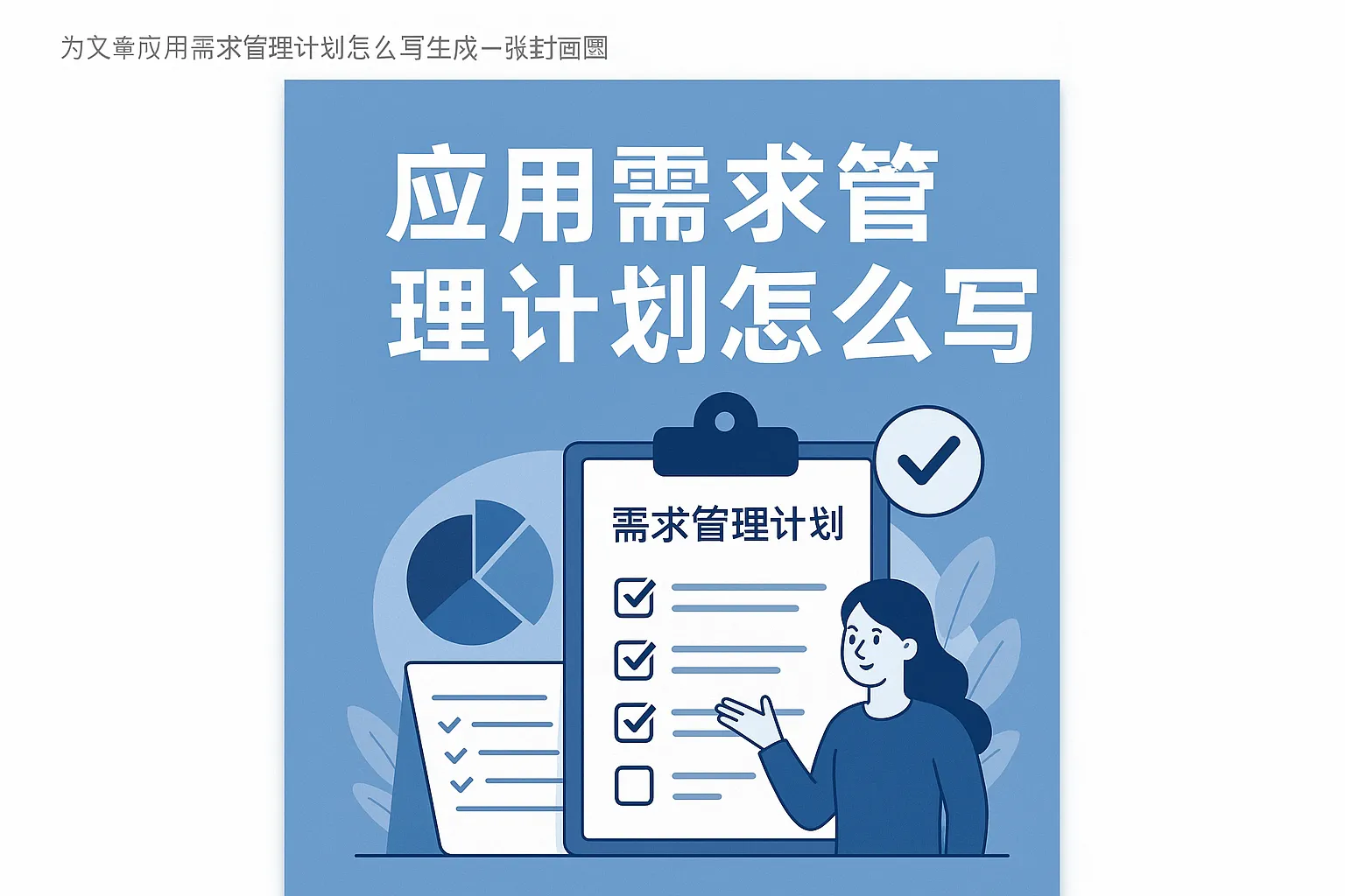 应用需求管理计划怎么写