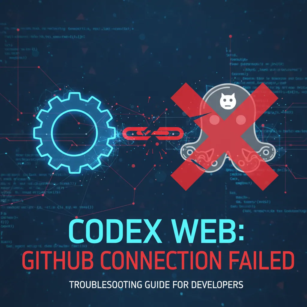 Codex Web 为什么连接 GitHub 失败