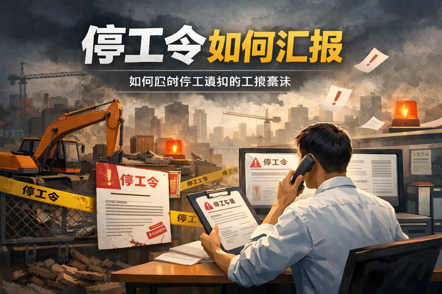 停工令如何汇报