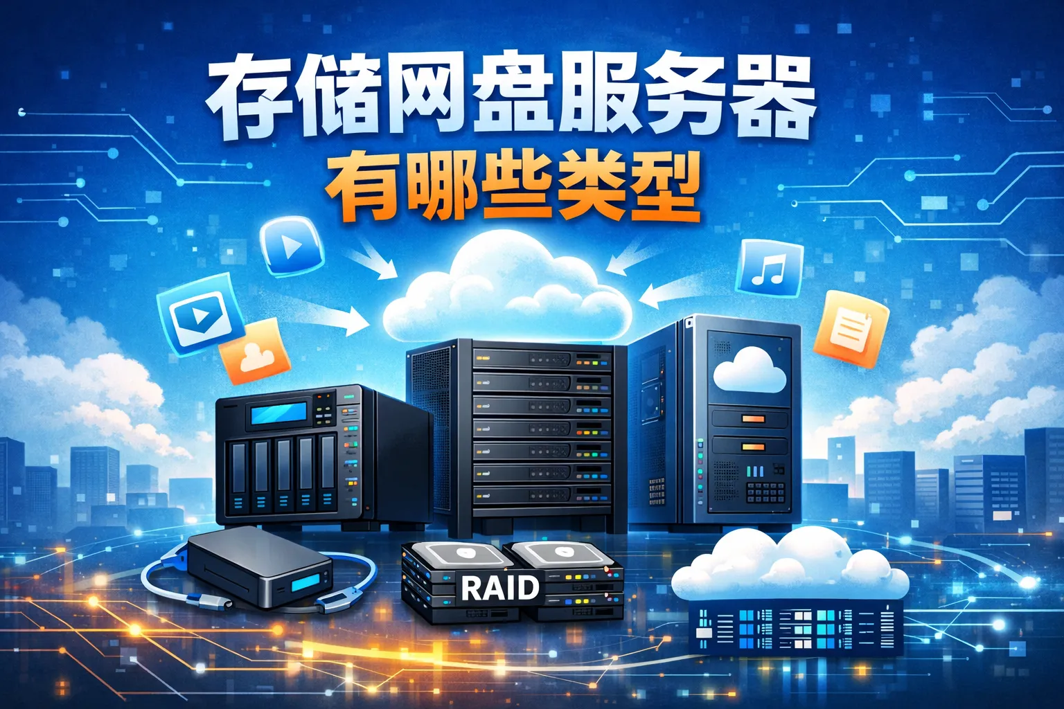 存储网盘服务器有哪些类型