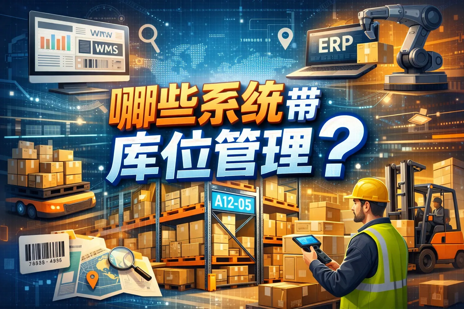 哪些系统带库位管理