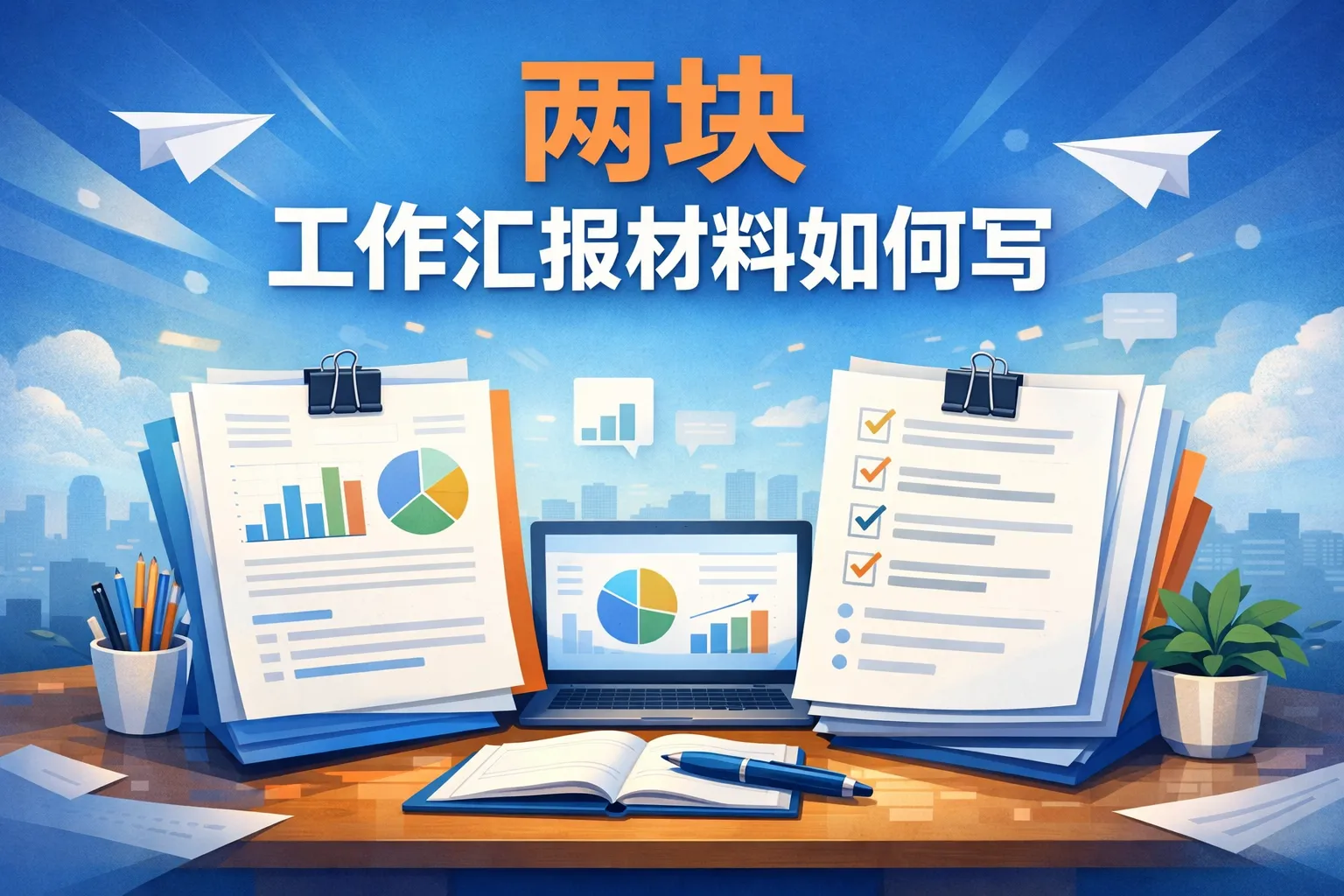 两块工作汇报材料如何写