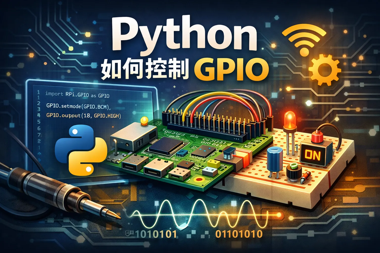Python如何控制gpio