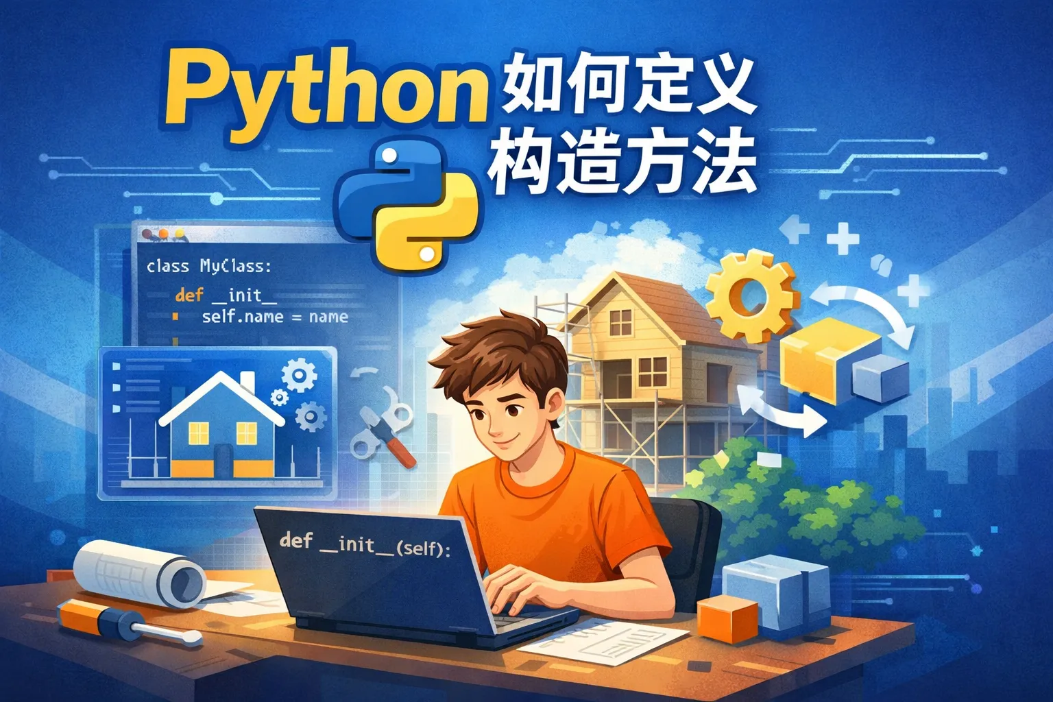 Python如何定义构造方法