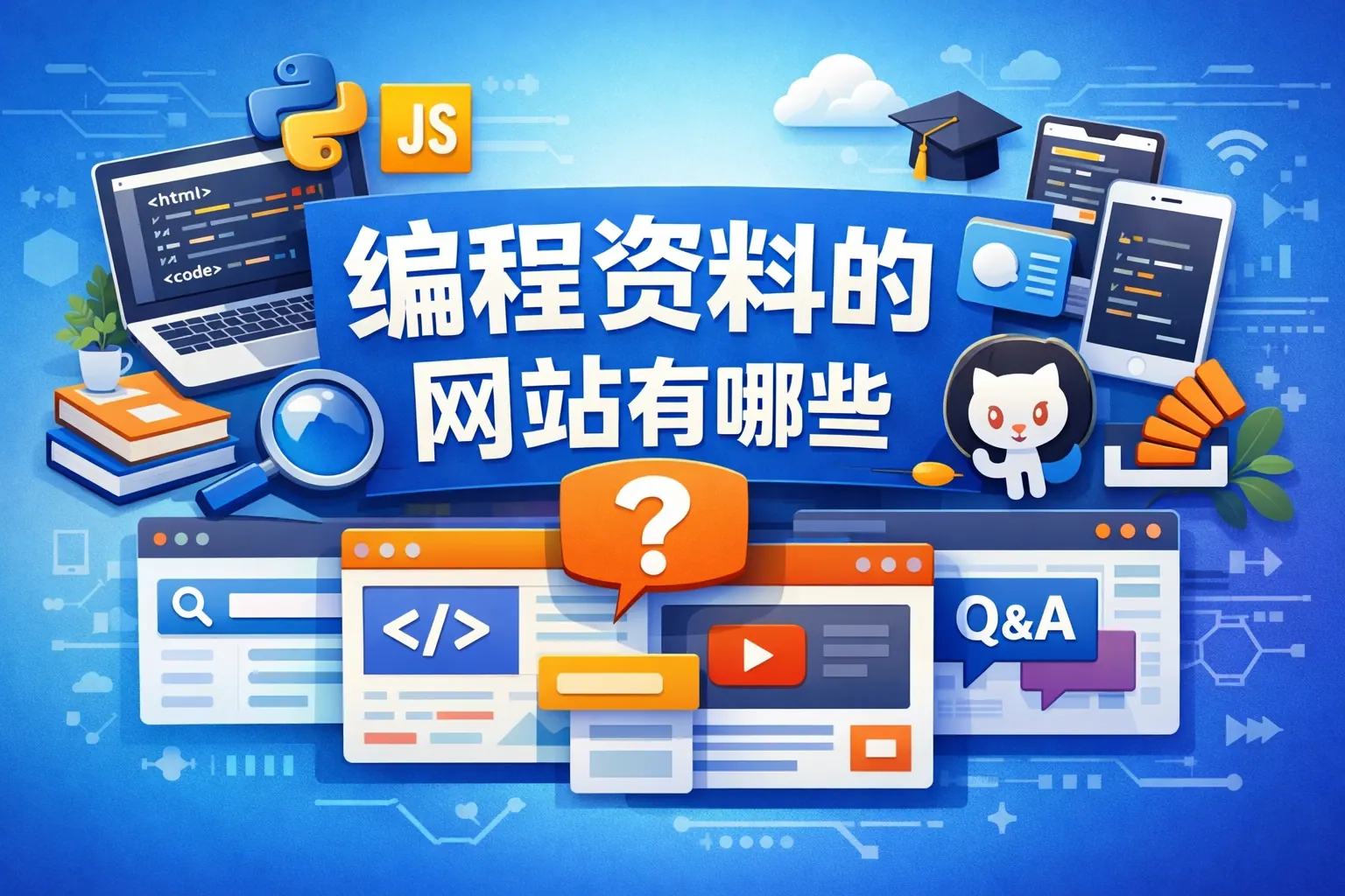 编程资料的网站有哪些