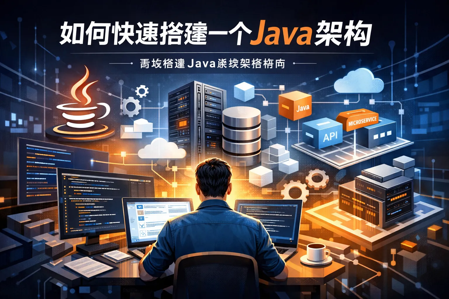 如何快速搭建一个java架构