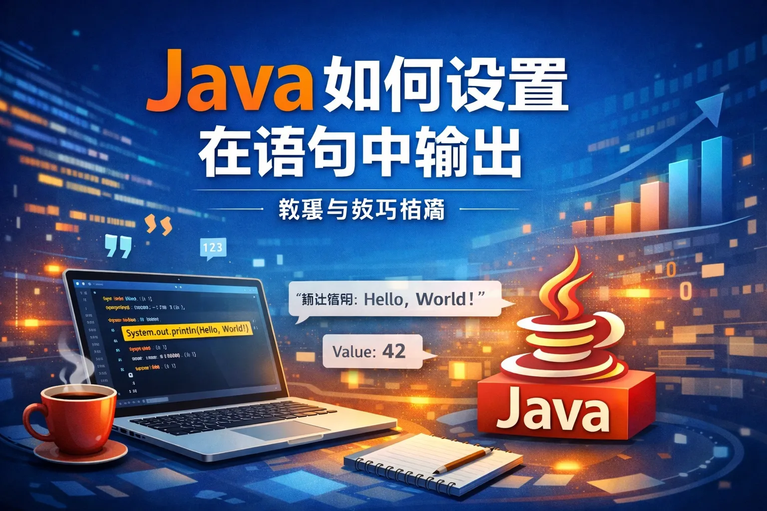 Java如何设置在语句中输出