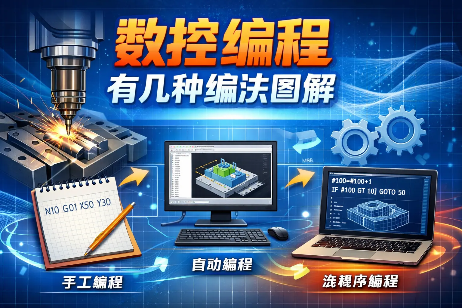 数控编程有几种编法图解