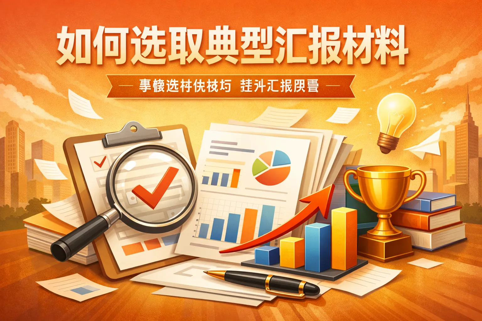如何选取典型汇报材料
