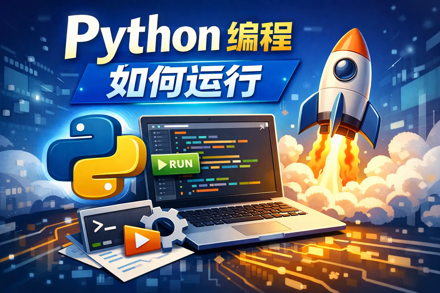 python编程写好如何运行