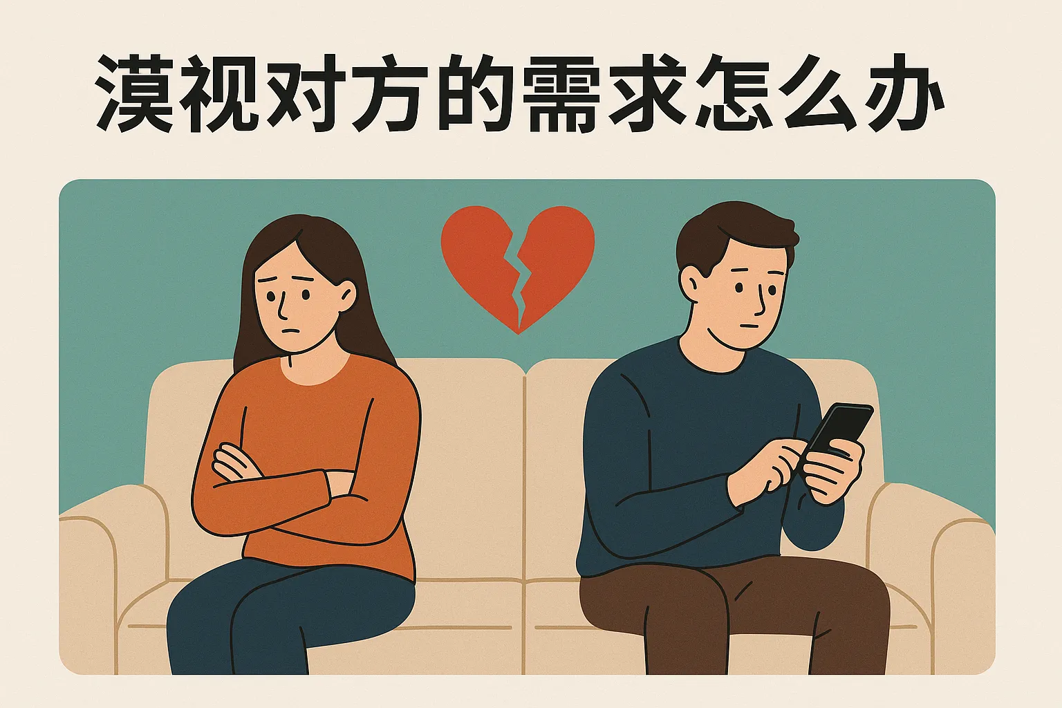 漠视对方的需求怎么办