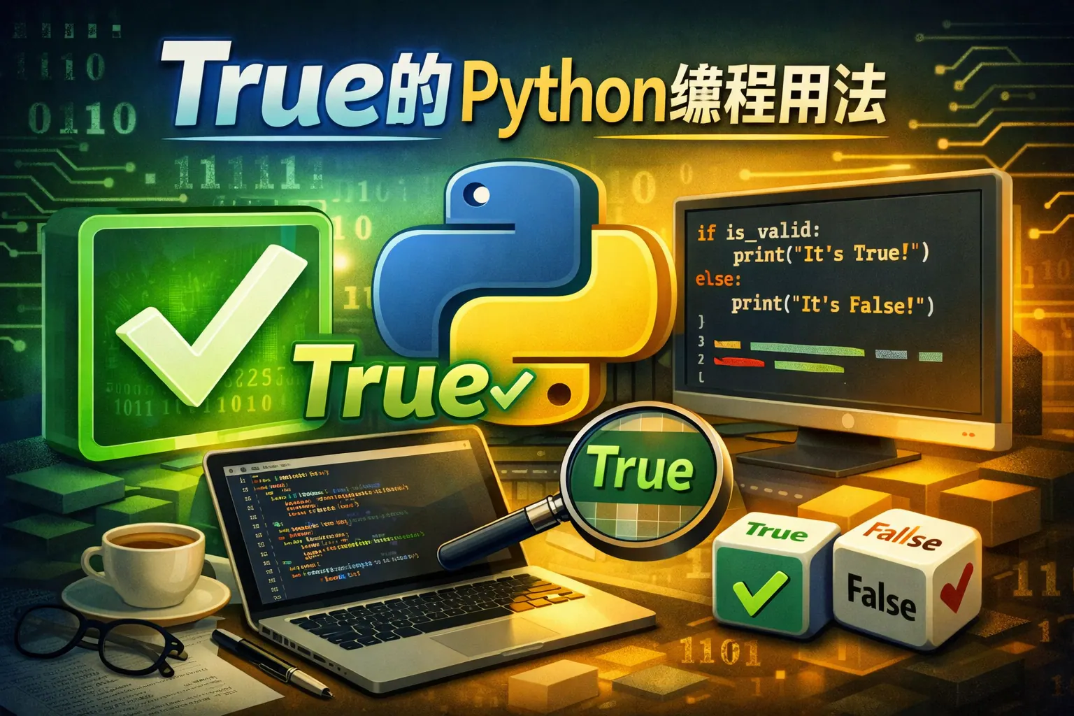 true的python编程用法