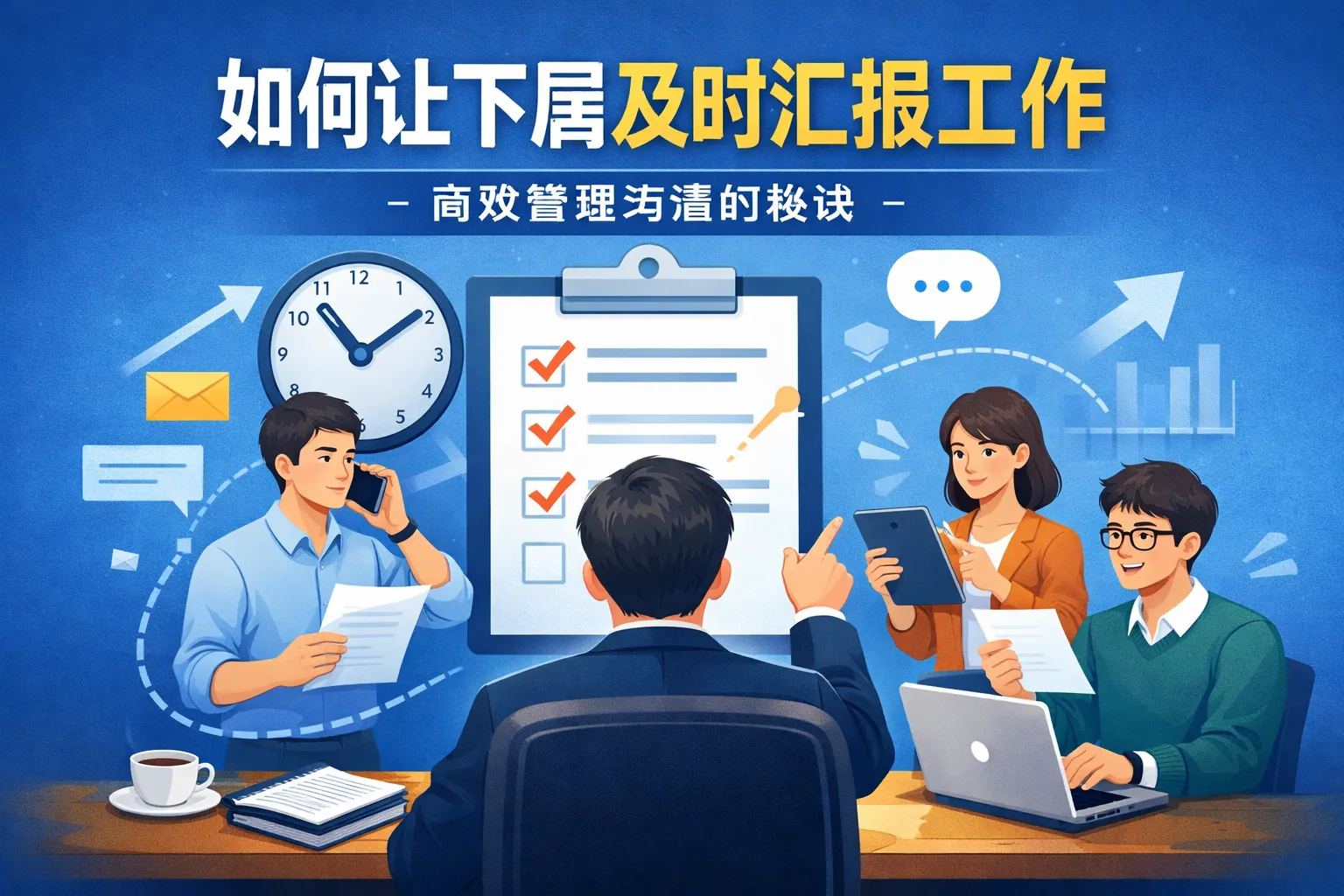 如何让下属及时汇报工作