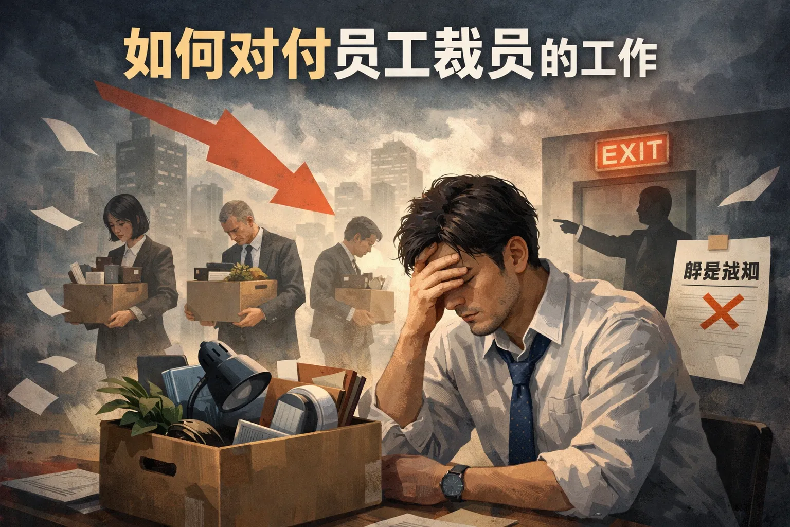 如何对付员工裁员的工作